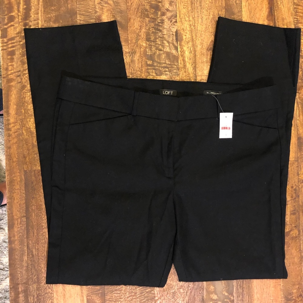 LOFT Marisa Straight Leg Pants